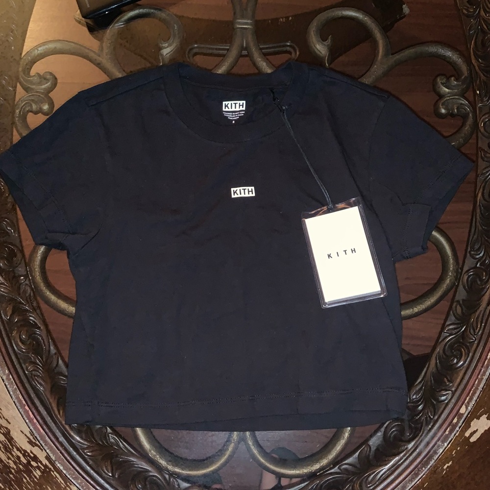 Kith Black Crop Top - Picture 3 of 8